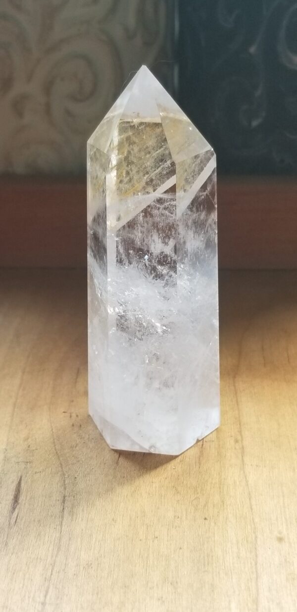 Clear Crystal Quartz Tower 3.5 inches