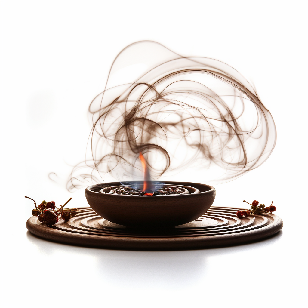 Burning Incense coil