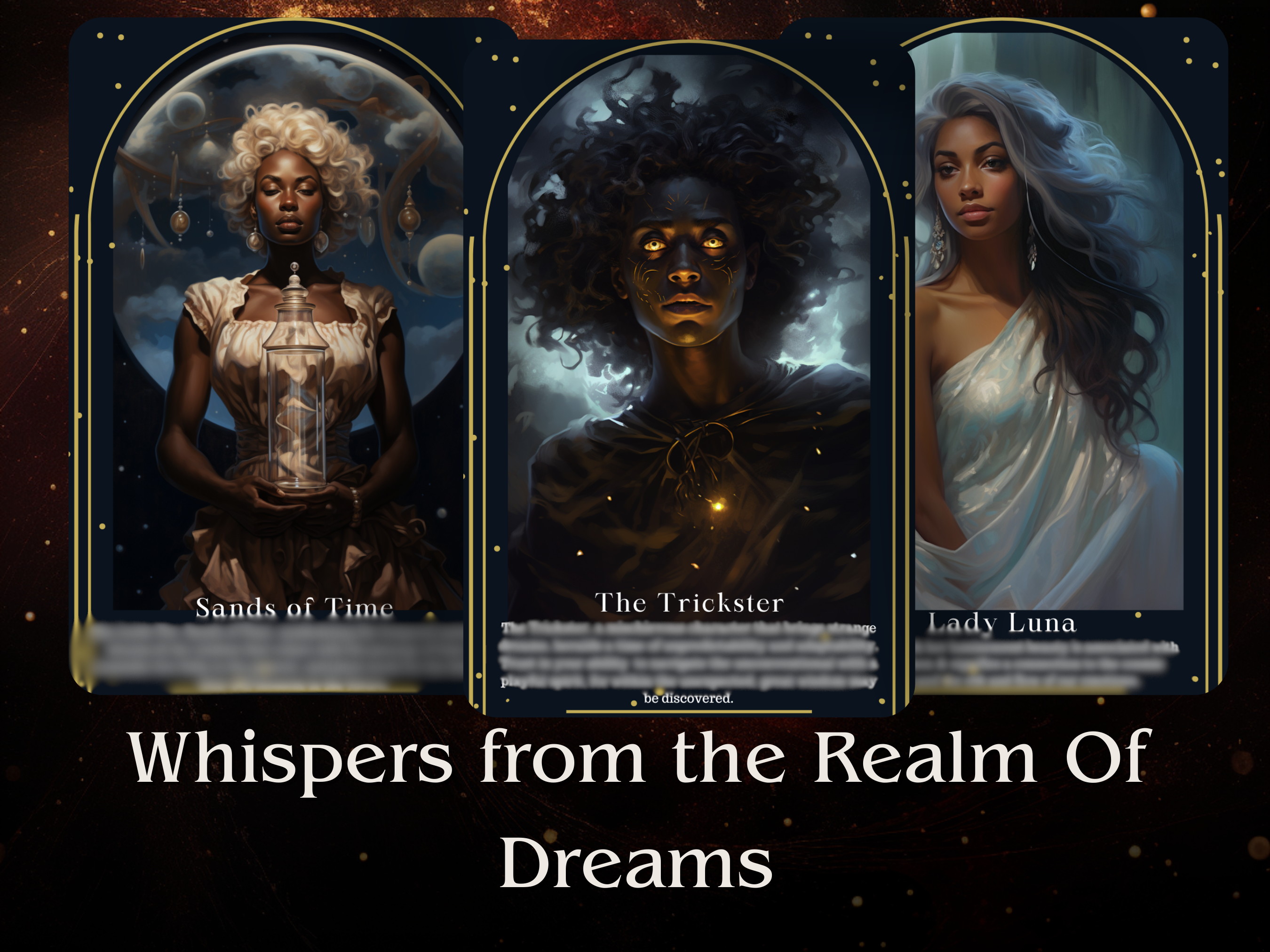 Whispers from the Realm of Dreams Oracle Deck